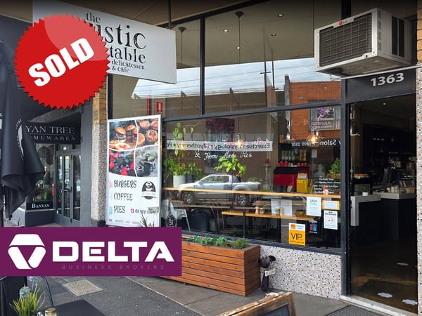 The Rustic Table - Camberwell's Beloved Local Cafe for sale