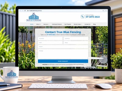 Photo of Brisbane Fencing Lead Generation Website - Established Since 2020 Price $19,500 Negotiable