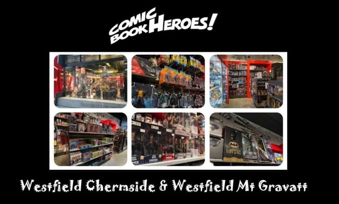 Comic Book Heroes - Westfield Mt Gravatt