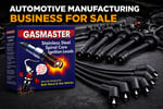 GasMaster Ignition Lead Manufacturing, Stock, Machinery & Brand Included