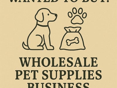WANTED: Wholesale Pet Supplies Business in Australia - Buyer Ready image
