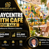 PLAYCENTRE WITH CAFE FOR SALE - MELBOURNE WESTERN SUBURBS image