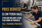 PRICE REDUCED | $3.2M SALES BLIND, SCREEN & AWNING MANUFACTURER | FULL TRAINING