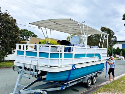 Premier Pontoon Boat Building Business for Sale in Noosaville, QLD image