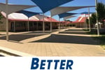 SHADE SAILS - LANDSCAPING - LIGHT CONSTRUCTION
