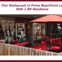 Thriving Restaurant - Beachfront with 2 BR Residence - Heavily Reduced image
