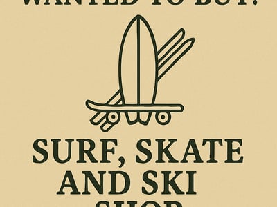 WANTED: Surf, Skate and Ski Shop in Australia - Buyer Ready image