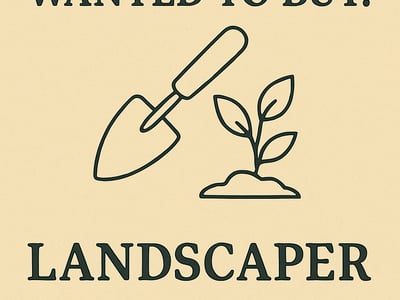 WANTED: Landscaper in Australia - Buyer Ready image