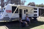 Unique Caravan Hire business.  Great ROI