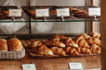 A French bakery shop is located in a prime location on the south side