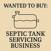 WANTED: Septic Tank Servicing Businesses in Australia - Buyer Ready image