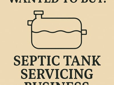 WANTED: Septic Tank Servicing Businesses in Australia - Buyer Ready image