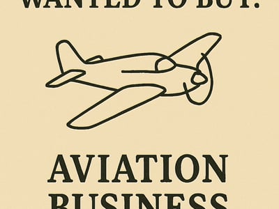 WANTED: Aviation Business in Australia - Buyer Ready image