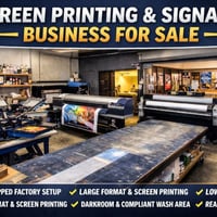 Turnkey Screen Printing & Signage Production Facility image