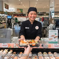 Sushi Franchise Inside Woolworths | 8km to Brisbane CBD | Sales $10,000+/Wk image