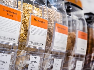 Sustainable Bulk Food Store - Build Your Own Eco Retail Brand image