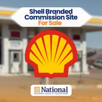 Commission site for sale in Wodonga |Shell Branding image
