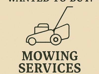 WANTED: Mowing Services in Australia - Buyer Ready image