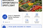 BUSINESS FOR SALE: HIGH-TRAFFIC PARAP MARKETS FRUIT & VEG STALL - TURNKEY