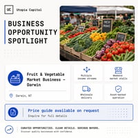 BUSINESS FOR SALE: HIGH-TRAFFIC PARAP MARKETS FRUIT & VEG STALL - TURNKEY image