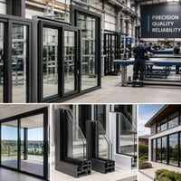 ALUMINIUM WINDOWS & DOORS MANUFACTURING image