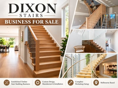 Photo of Established Staircase Manufacturing Business - Complete WIWO Opportunity