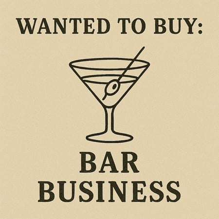 WANTED: Bar Business in Australia - Buyer Ready