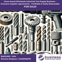 Home based Wholesale Industrial Tool Supply Business Profitable & Easily Relocatable image