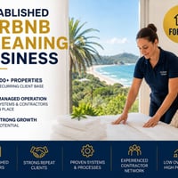 Established Airbnb Cleaning Business | 100+ Properties | Remote Operation image