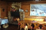 ICONIC LOG CABIN TEA HOUSE RESTAURANT WITH TOP VIEWS UNDER MT GLADSTONE LOOKOUT