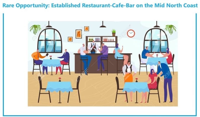 Rare Opportunity: Established Restaurant-Cafe-Bar on the Mid North Coast