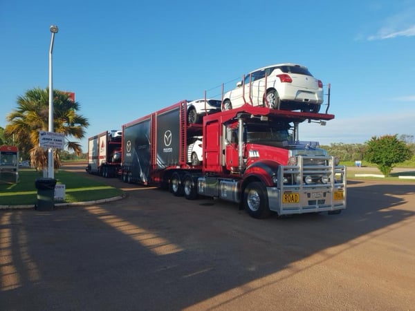 Darwin - Adelaide Transport Route  Truck & Contract