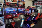 Arcade Games in Movie Foyer