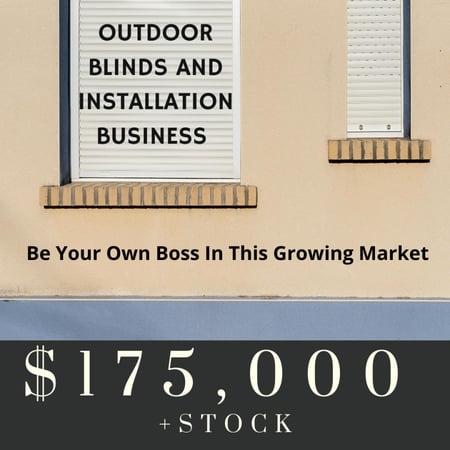 Unique Blind Installation Business in Perth Under Semi-Management