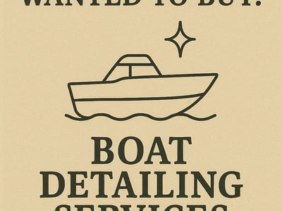 WANTED: Boat Detailing Services in Australia - Buyer Ready image