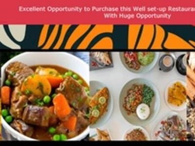 Well Set Up Restaurant Selling at a Modest Price - Your choice of Cuisine image