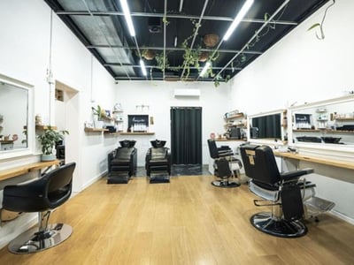 Organic and sustainable hair salon image