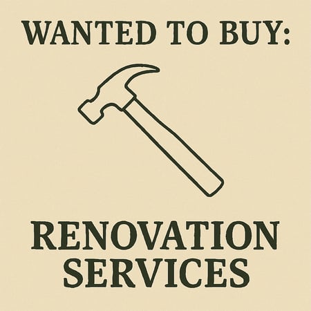 WANTED: Renovation Services in Australia - Buyer Ready