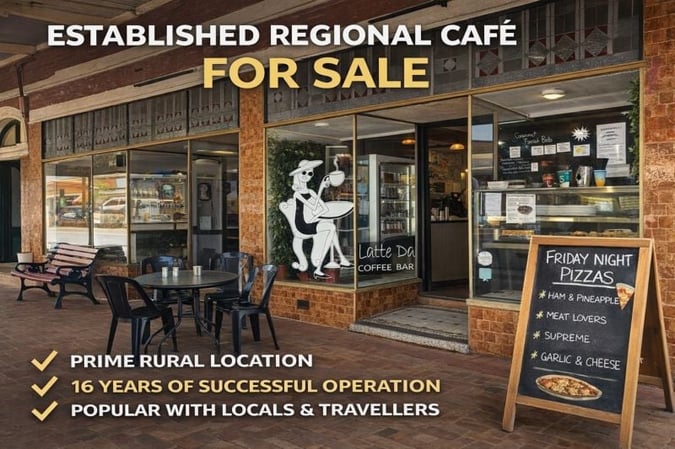 Established Regional Cafe | Strong Local Following | Proven 16-Year Operation