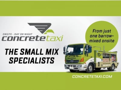 Concrete Taxi Franchise - Hornsby area! Mobile Truck! Potential $100 - 200k EBITDA! image