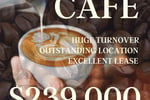 Amazing Cafe with Huge Turnover of $1m
