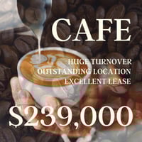 Amazing Cafe with Huge Turnover of $1m image