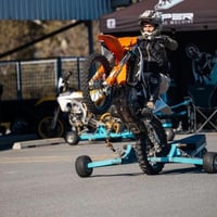Motorcycle Wheelie School Business for Sale - Southern River, WA - Impressive Turnover - Vehicles & Equipment Included - High Growth Potential - Train image