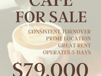 Photo of Boutique Café for Sale West Perth