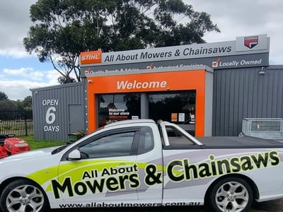 All About Mowers & Chainsaws Est. 26 Years, Strong Brand & High Growth Market image