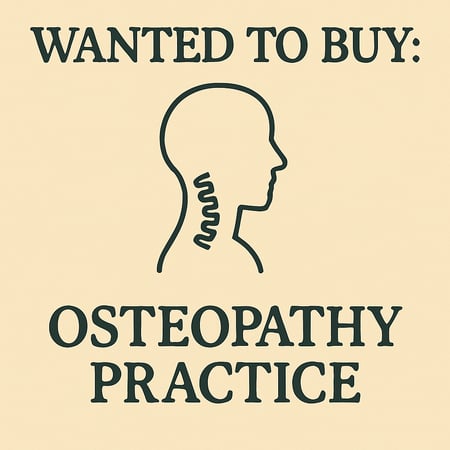 WANTED: Osteopathy Practice in Australia - Buyer Ready