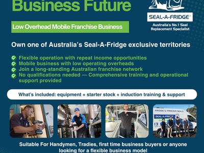 Photo of Mobile Commercial & Domestic Fridge Seal Franchise Opportunity - Queensland