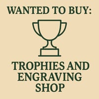 WANTED: Trophies and Engraving Shop in Australia - Buyer Ready image