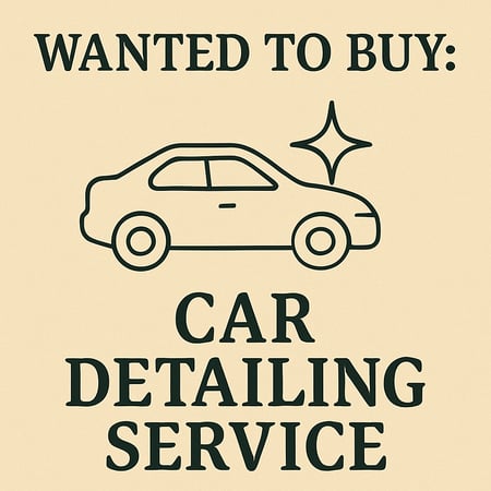 WANTED: Car Detailing Service in Australia - Buyer Ready