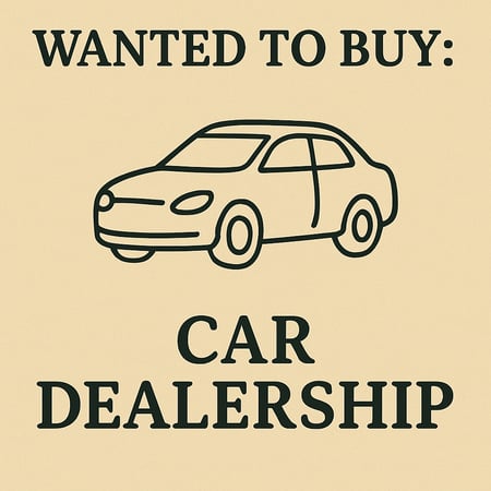 WANTED: Car Dealership in Australia - Buyer Ready